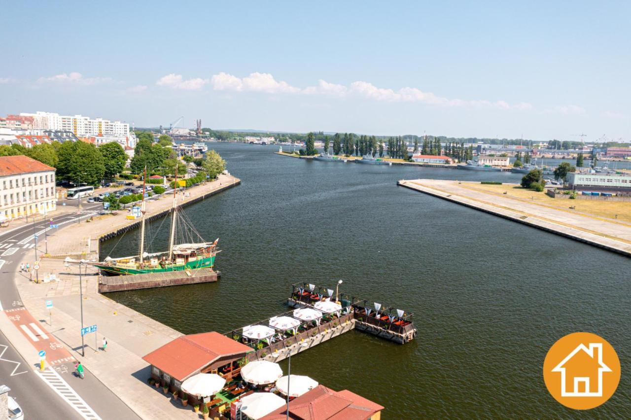 Apartament Z Widokiem Na Port - Visitopl Świnoujście Exterior foto